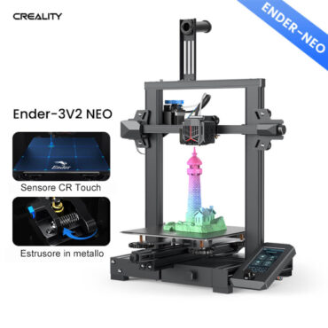 Stampante 3D Creality Ender 3 V2 NEO 22x22x25 Cm