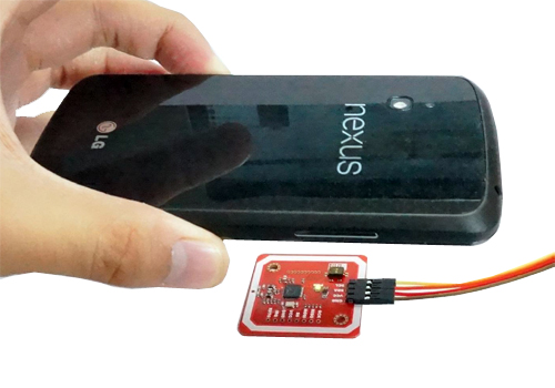 Lettore NFC/RFID con due trasponder