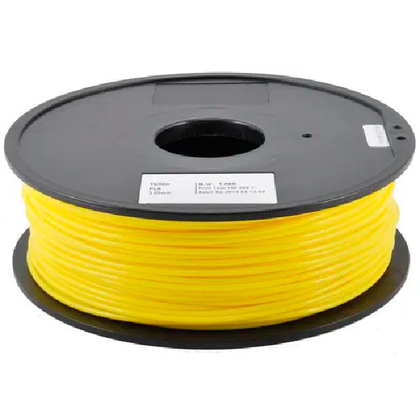 PLA giallo per stampanti 3D - 1 kg - 1,75 mm