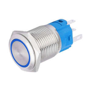 Deviatore antivandalo LED blu