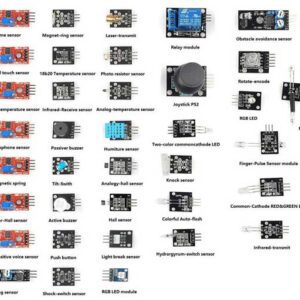 Box 37 sensori per Arduino/Raspberry/Robotica