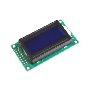 Display LCD 8X2 con retroilluminazione blu