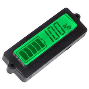 Tester con display LCD per batterie
