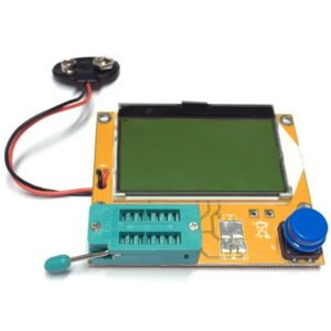 Tester con display LCD per Transistor, diodi, Mosfet, SCR
