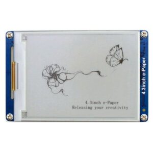 EPAPERUART 4.3 inch modulo e-Paper 800x600