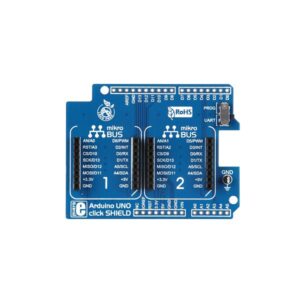 Click Board shield per Arduino Uno
