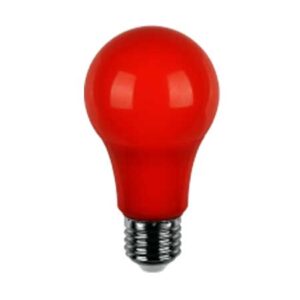Lampada LED E27 5W colore rosso