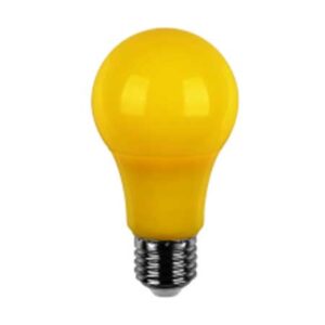 Lampada LED E27 5W colore giallo