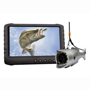 Telecamera subacquea a colori per la pesca con monitor LCD  - 30m