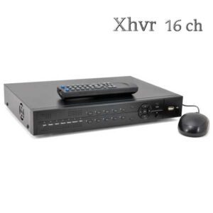 DVR 16CH XHVR (AHD-IP-TVI-CVI-CVBS H264+) I/O VISIONE SMARTPHONE/BROWSER-PROFESSIONALE