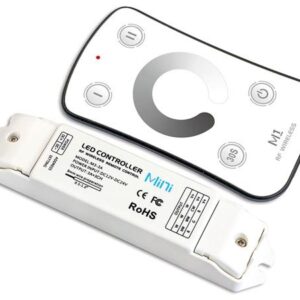 Dimmer 1 CH strip a LED singolo colore con telecomando RF