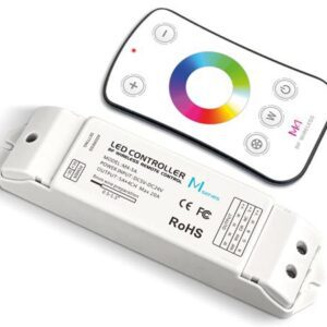 Dimmer 1 CH per strip LED RGB+W con telecomando RF