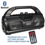 Fluide Bazooka - Speaker Bluetooth 2x15 watt