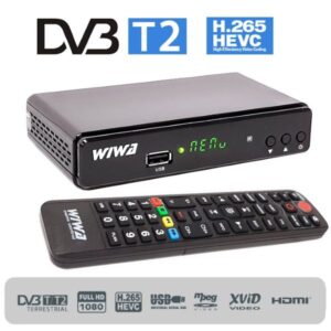 Ricevitore TV digitale terrestre DVB-T2 - H265