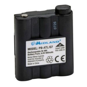 Pacco batteria ricaricabile per Midland G7PRO