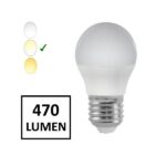 Lampada led- luce neutra 220 Vac - attacco E27 - 6W