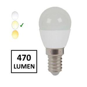 Lampada led- luce neutra 220 Vac - attacco E14 - 6W