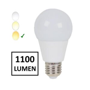 Lampada LED bianco caldo 220 VAC - attacco E27 - 13W