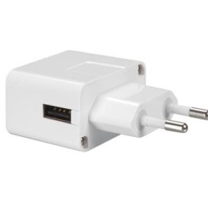 Alimentatore switching con uscita USB - 5 Vdc / 1 A - bianco