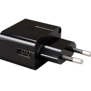 Alimentatore switching con uscita USB - 5 Vdc / 1 A - nero