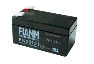 Batteria ricaricabile FIAMM 12 V - 1,2 Ah