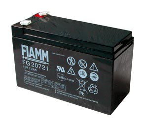 Batteria ricaricabile FIAMM 12 V - 7,2 Ah