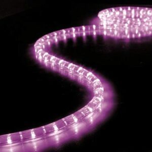 Cavo luminoso a LED rosa - 45 metri