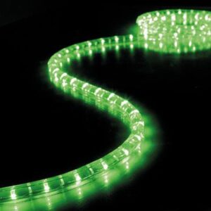 Cavo luminoso a LED verdi - 45 metri