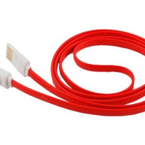 Cavo USB-micro USB LED smile - rosso