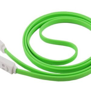 Cavo USB-micro USB LED smile - verde