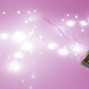 Ghirlanda luminosa con 20 LED viola