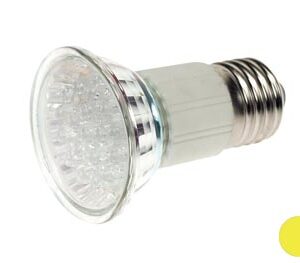 LAMPADA 230 VAC - E27 - 18 LED GIALLI