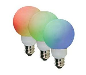 LAMPADA A LED RGB CON ATTACCO E27 -