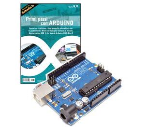 Libro "Primi Passi con Arduino" + board Arduino UNO rev.3