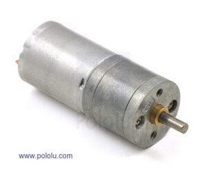 Motoriduttore in metallo 6 Vdc - 130 rpm