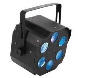 Proiettore a LED RGB con 6 lenti