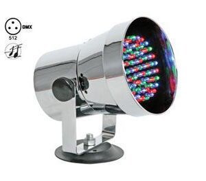 PROIETTORE CROMATO 61 LED RGB DMX (5 CANALI)