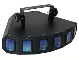 PROIETTORE LED DERBY - DMX 90 LED RGB