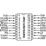 RFPIC12F675 MICROCHIP SMD 20 PIN
