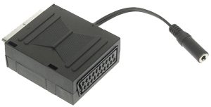 SCART M / SCART F OUT AUDIO STEREO JACK 3,5 mm
