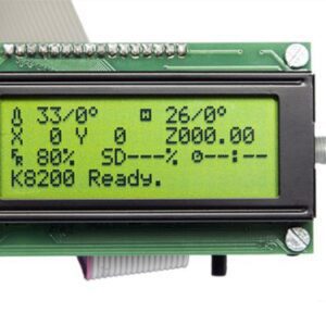 Scheda LCD controllo autonomo 3DRAG - montata