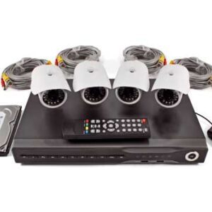 Set di videosorveglianza con DVR + 4 telecamere
