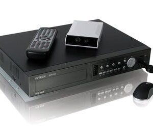 Set DVR 4 canali con telecamera Push Video e mouse
