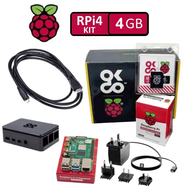 Starter kit Raspberry Pi 4 da 4 GB