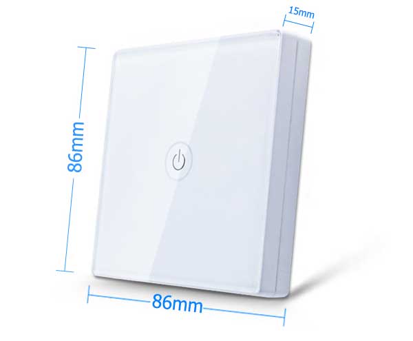 Interruttore Luci A Battito Di Mani Wireless – Controllo Vocale Con Applausi Per Cucina E Camera, Bianco, ABS, 8.7x5.5x9.2 Cm