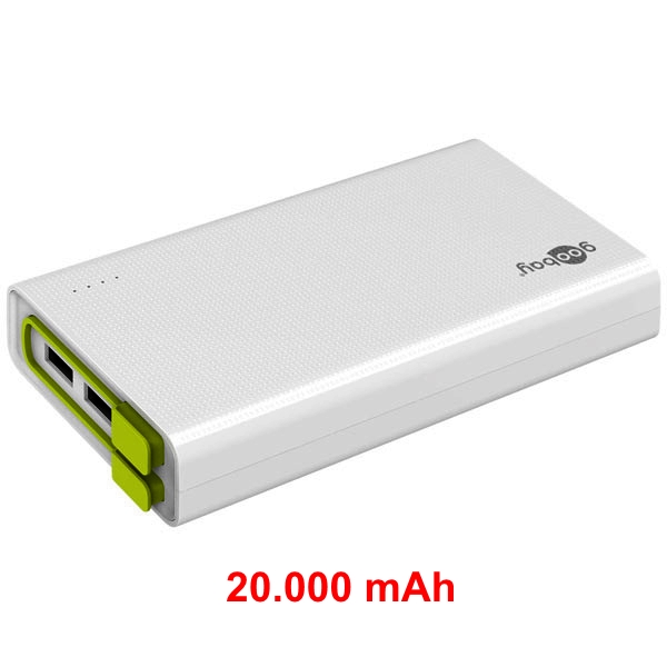 Power Bank 20.000 mAh - 3 porte USB