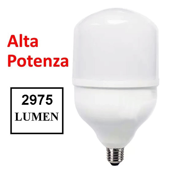 Lampada LED - Alta potenza 35 W - 2975 Lumen - E27