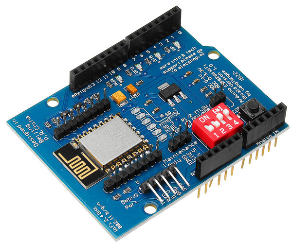 Shield Wi-Fi ESP8266 per Arduino
