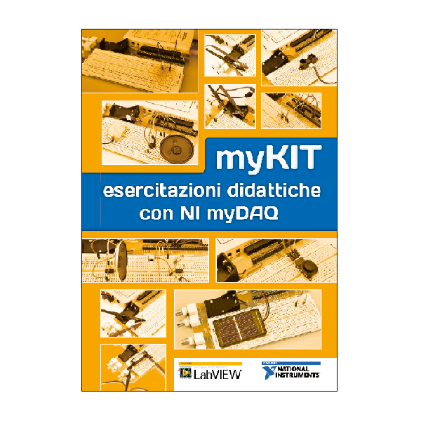Libro "myKIT esercitazioni didattiche con NI myDAQ"