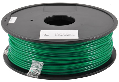 PLA verde per stampanti 3D - 1 kg